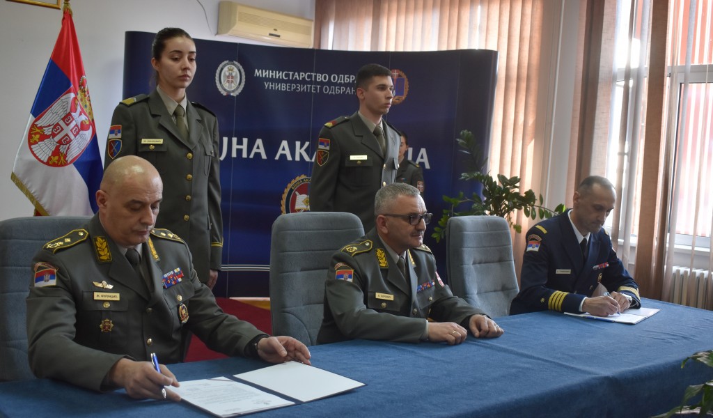 Примопредаја дужности начелника Војне академије