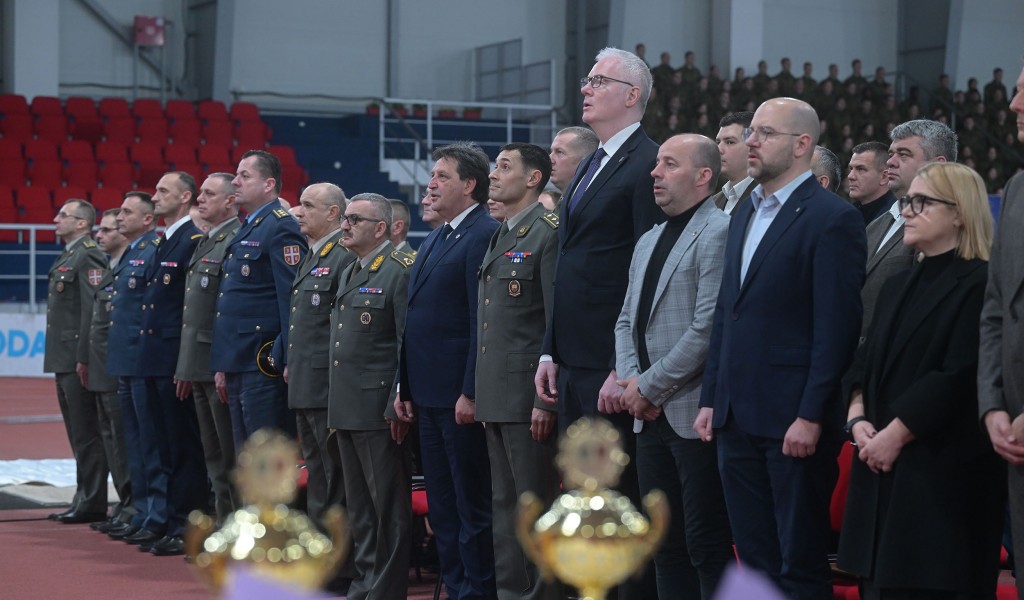 Министар Гашић присуствовао обележавању Дана војног спорта