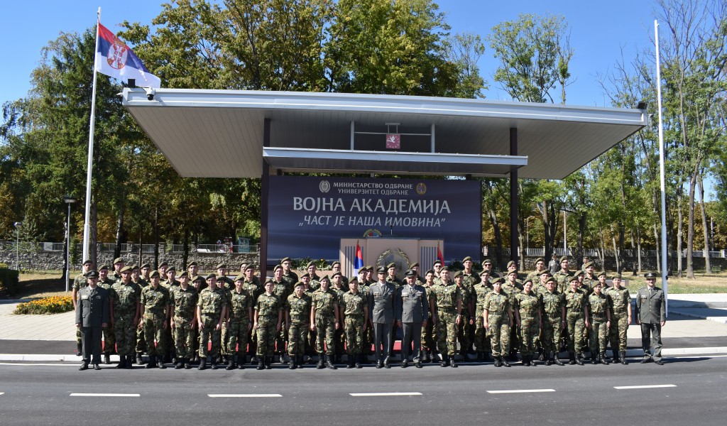 Dodela uverenja slušaocima za rezervne oficire