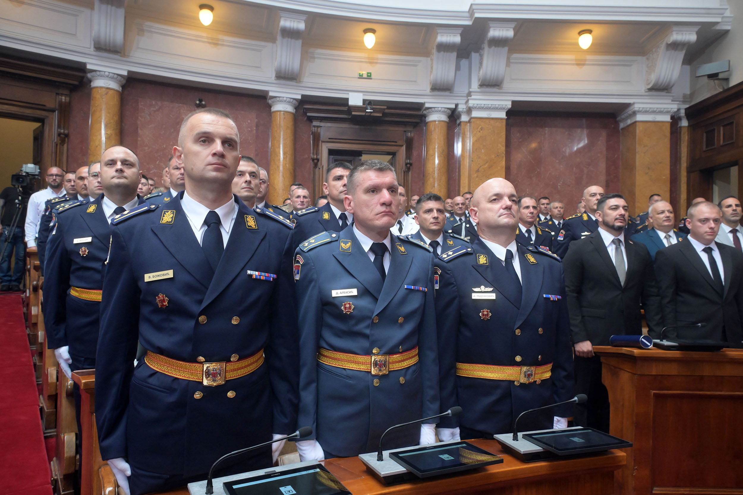 Свечаност поводом завршетка школовања 15. класе ВСБО и официра 69. класе ГШУ