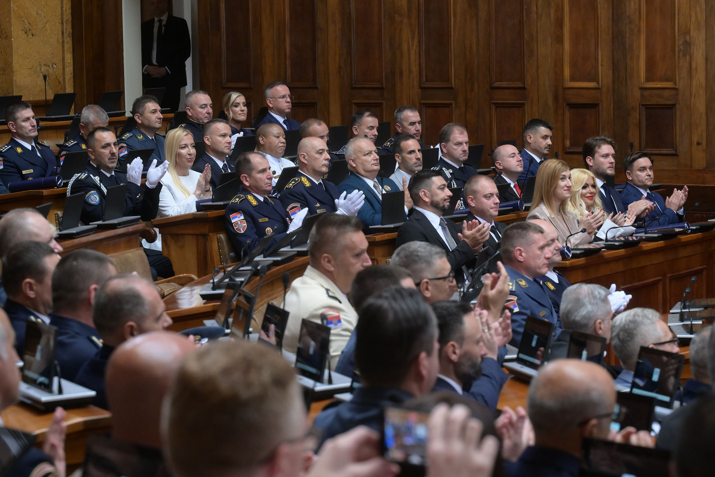 Свечаност поводом завршетка школовања 15. класе ВСБО и официра 69. класе ГШУ