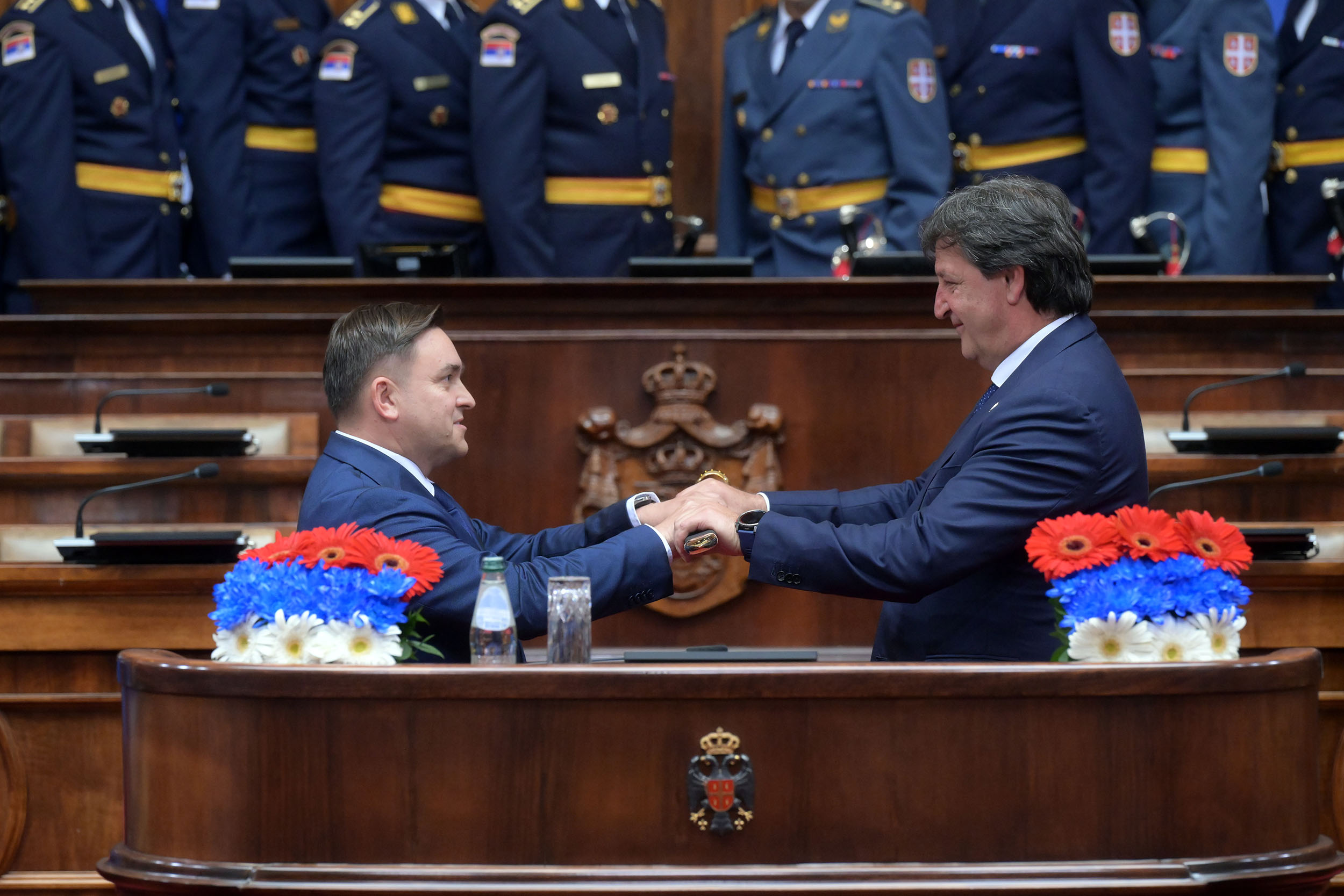 Свечаност поводом завршетка школовања 15. класе ВСБО и официра 69. класе ГШУ