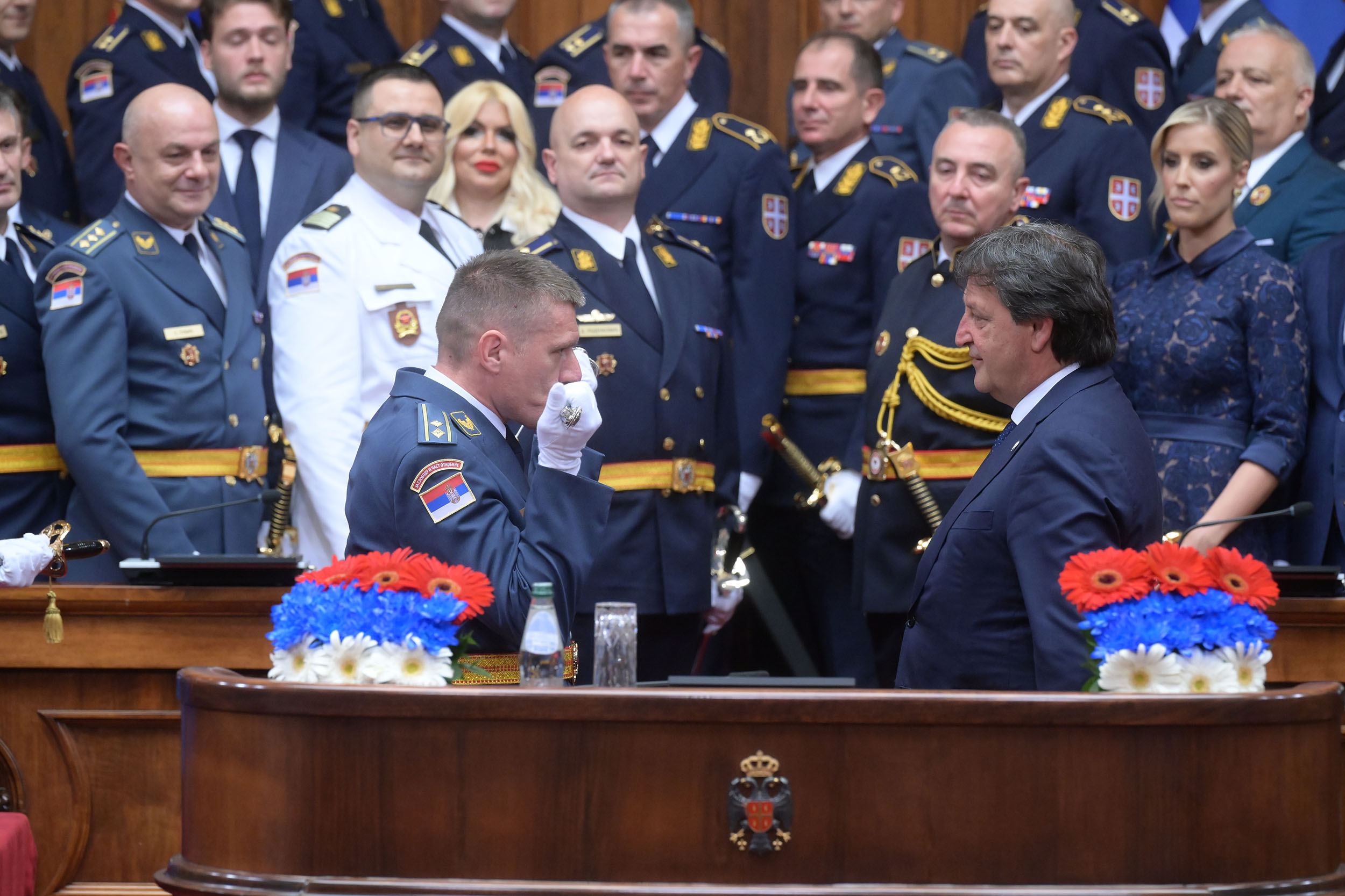 Свечаност поводом завршетка школовања 15. класе ВСБО и официра 69. класе ГШУ