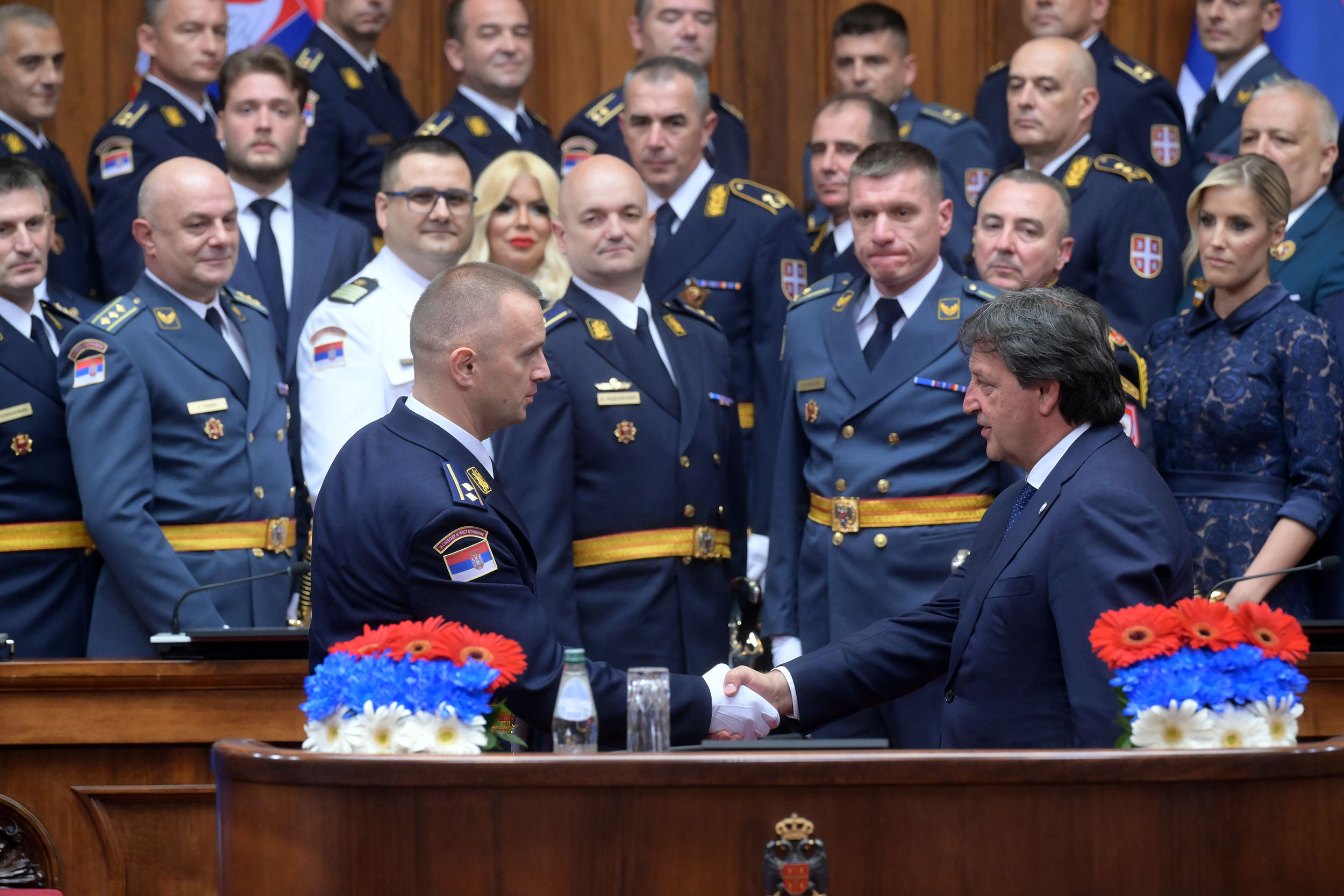 Свечаност поводом завршетка школовања 15. класе ВСБО и официра 69. класе ГШУ