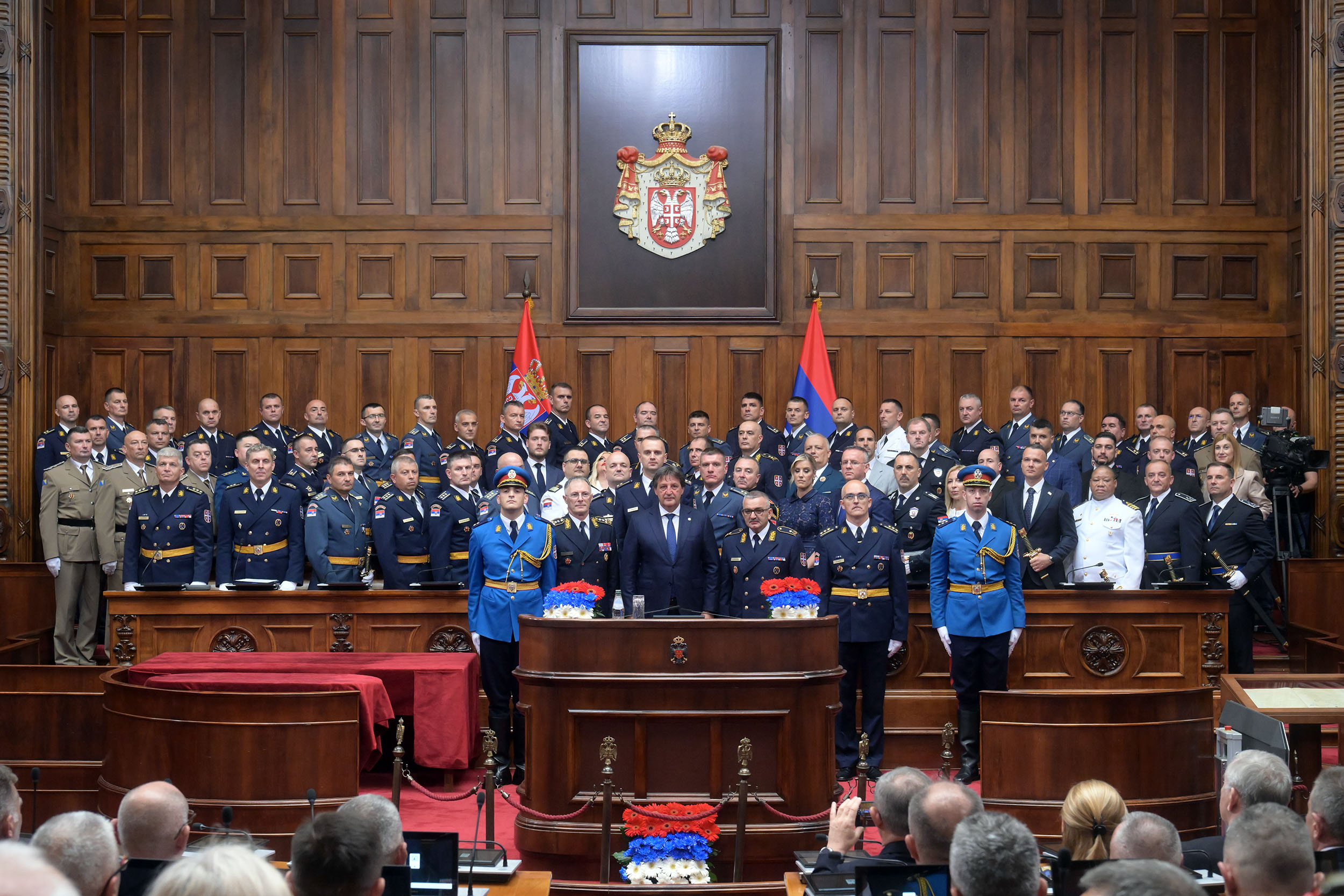 Свечаност поводом завршетка школовања 15. класе ВСБО и официра 69. класе ГШУ
