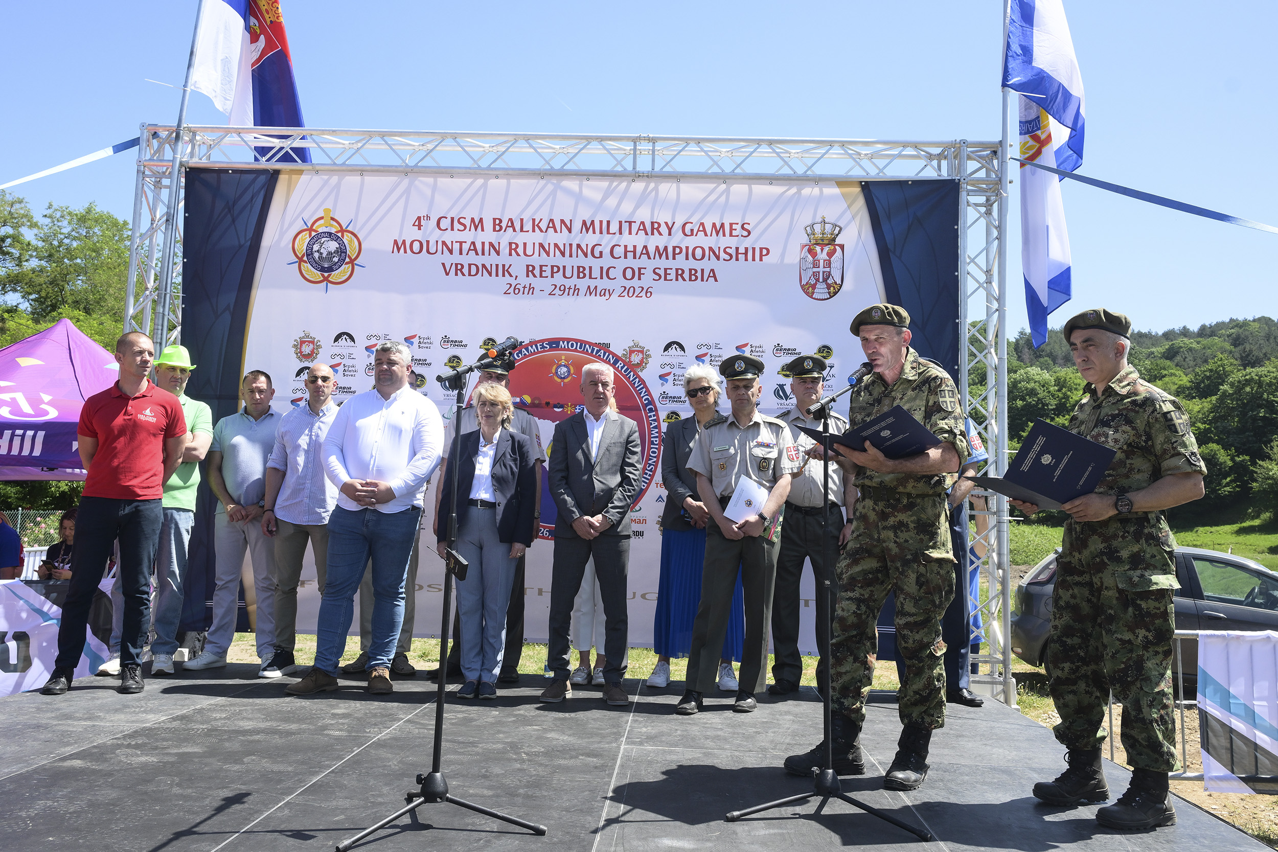 Отворено Четврто CISM Балканско војно првенство у планинском трчању