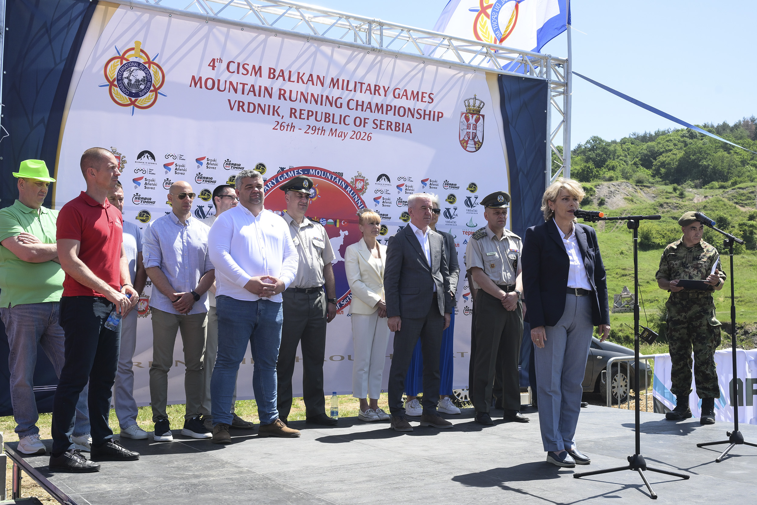 Отворено Четврто CISM Балканско војно првенство у планинском трчању