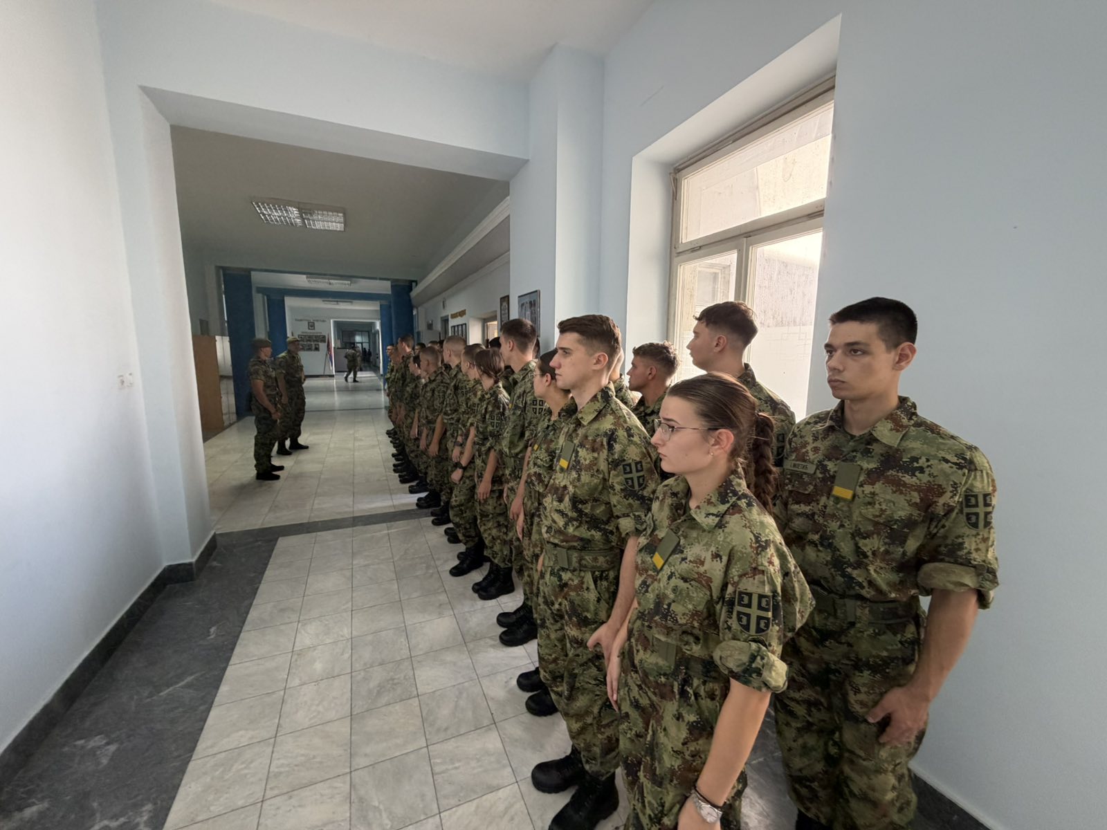 Пријем кадета 151. класе Војне академије и 18. класе Медицинског факултета ВМА на школовање